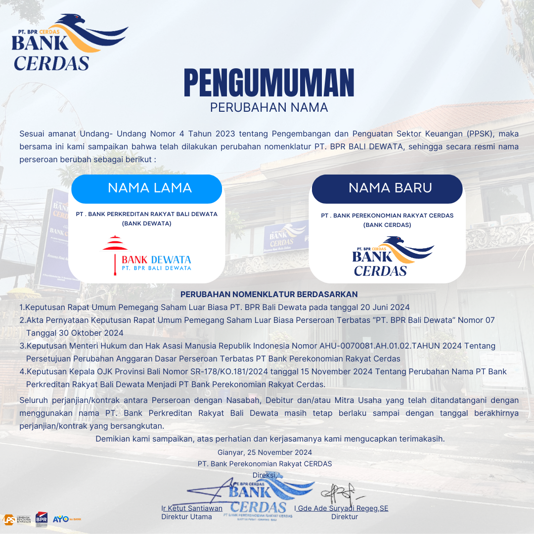 PERUBAHAN NAMA
